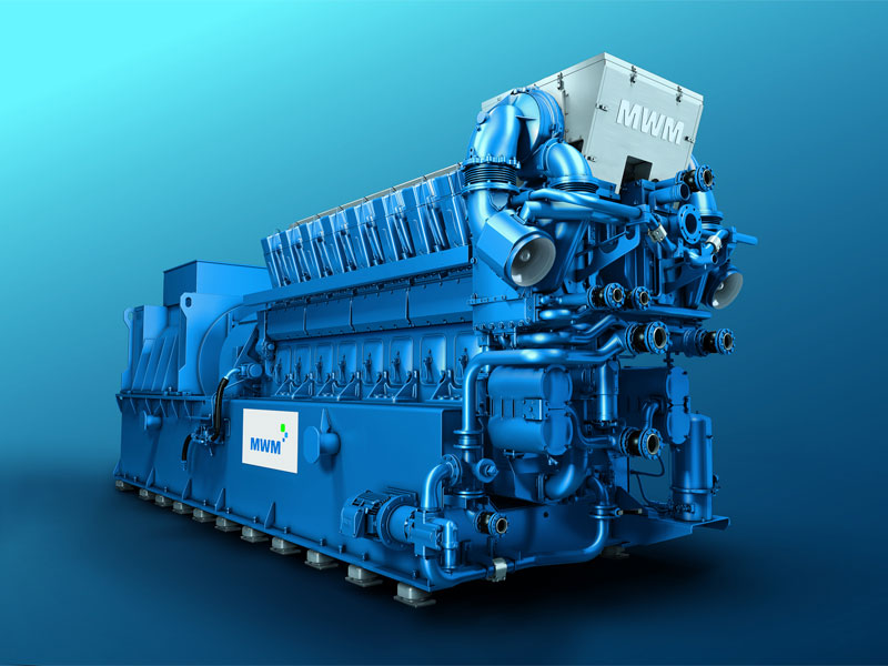 Газовый двигатель MWM TCG 2032