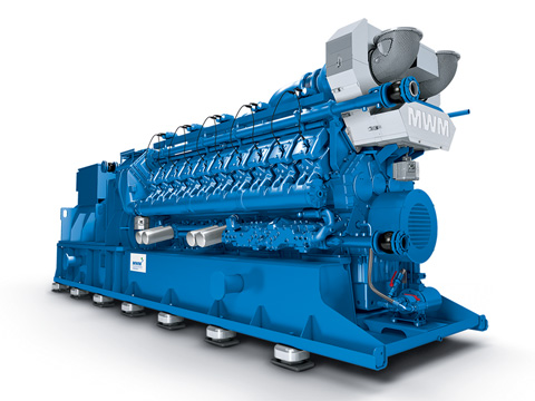 Газовый двигатель MWM TCG 2020